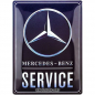 Preview: Blechschild Mercedes Service 1